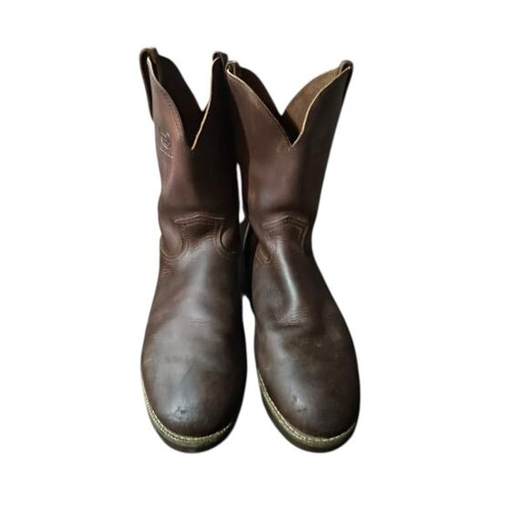 Georgia Boot Men's G5814 Carbo Tech Round Toe Leather Pull On Work Sz 11.5 D - Picture 3 of 9